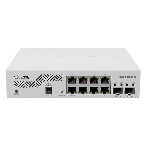 MikroTik Smart Switch CSS610-8G-2S+IN